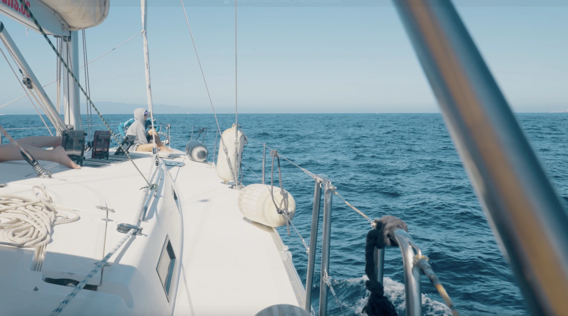 Sail Boat in Maple Bay